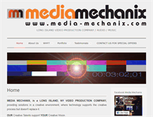 Tablet Screenshot of media-mechanix.com